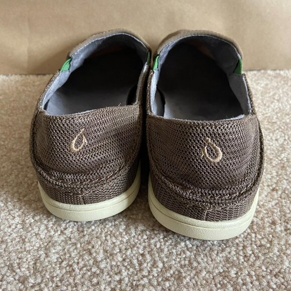 COPY - OluKai Nohea Mesh Slip On Shoe l Mustang/Lime Green Size 8.5 - Picture 5 of 8